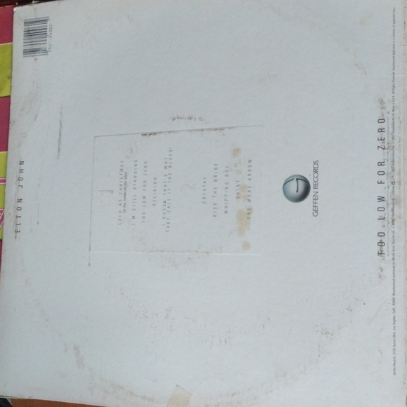 Elton John LP - Picture 2 of 2